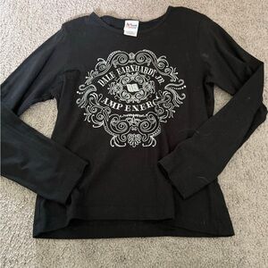 nascar dale earnhardt jr black long sleeve shirt chase authentic amp energy